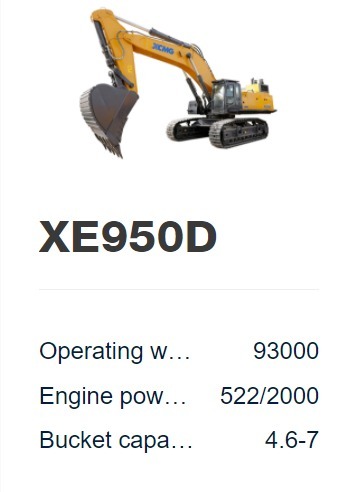 XE950D Mining Excavator