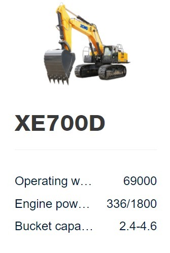 XE700D Mining Excavator