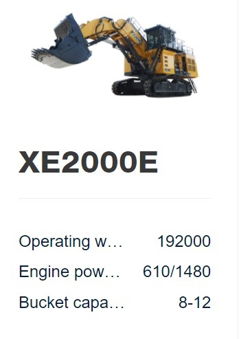 XE2000E Mining Excavator