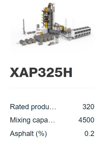XAP325H/405H/245H  Series Asphalt mixing Equipment