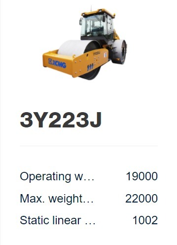 3Y153J/3Y183J/3Y223J/3Y263J Three drum static roller