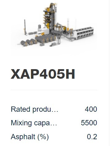 XAP325H/405H/245H  Series Asphalt mixing Equipment