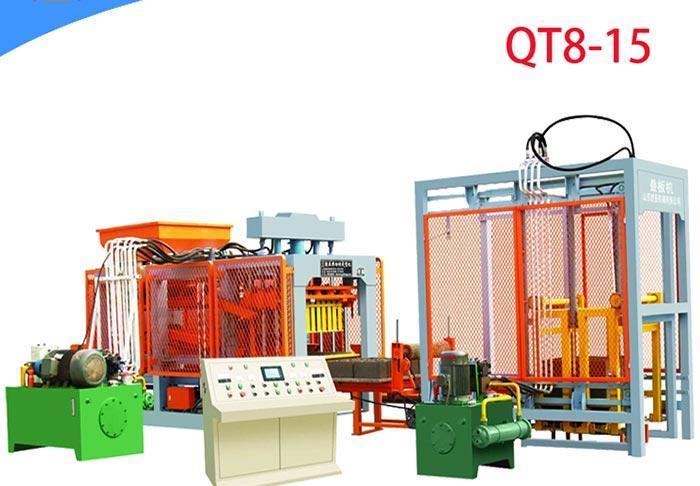 QT8-15 Concrete Brick Making Machine