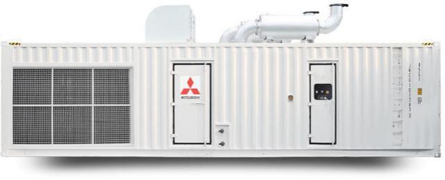 LSSM825S3 Mitsubishi POWER-825KVA Diesel Generator