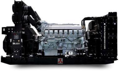 LSSM2000S3  Mitsubishi POWER-2000KVA Diesel Generator