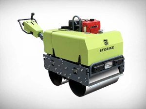 Walk behind double drum road roller SVH50/60