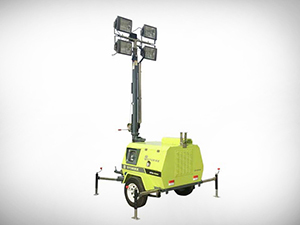 Trailer type mobile lighting tower 4TN4000