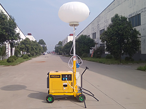 Ballon type mobile lighting tower SMLV1000QA