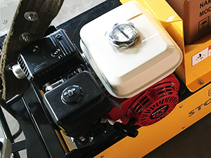 Curb machine