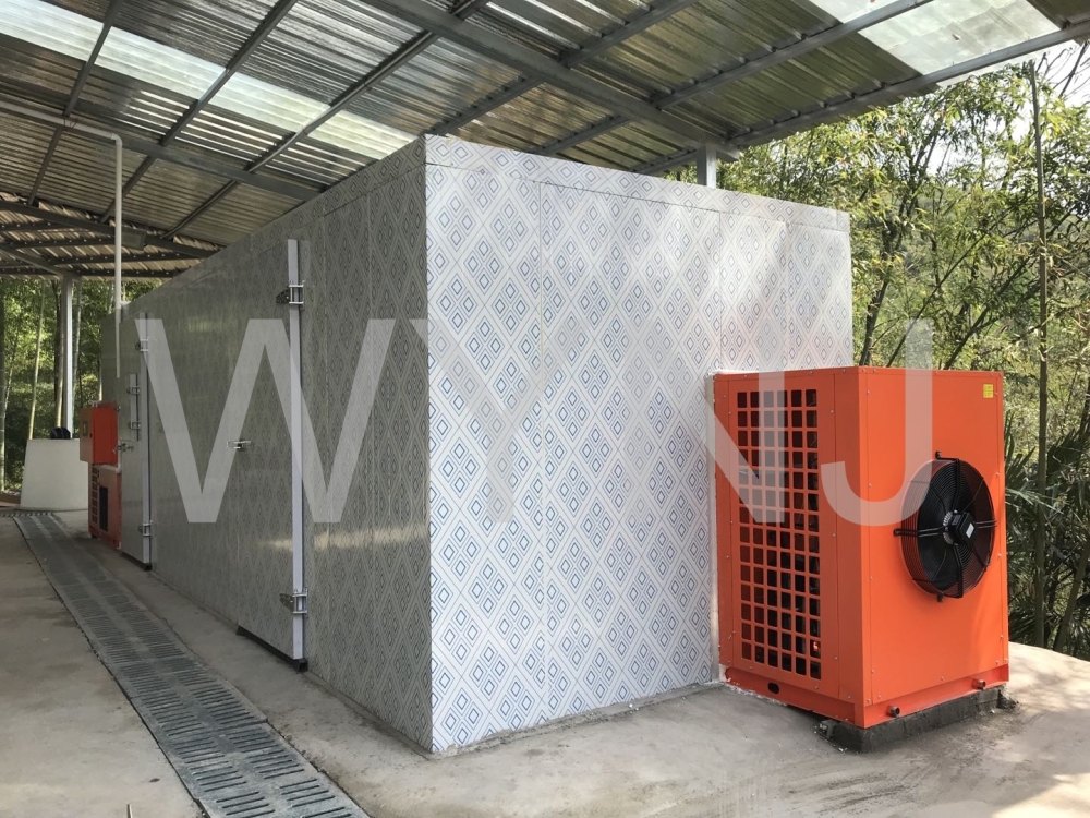 Industrial noodle dryer Heat Pump nutrient cereal flakes drying equipment