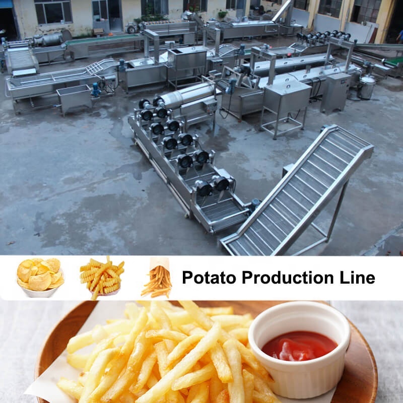 French Fries Cutting Machine / Potato Chips Maker Making Machine