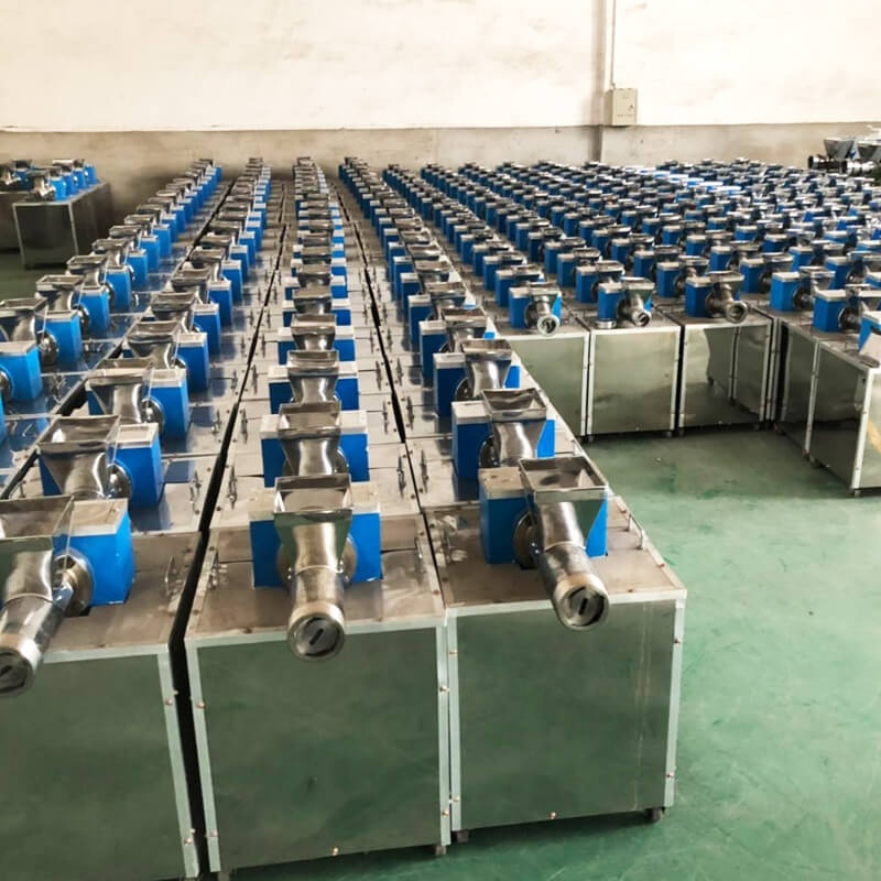 50KG/H High Efficiency Automatic Macaroni Spaghetti Maker Machine/ Pasta Extruder Making Machine