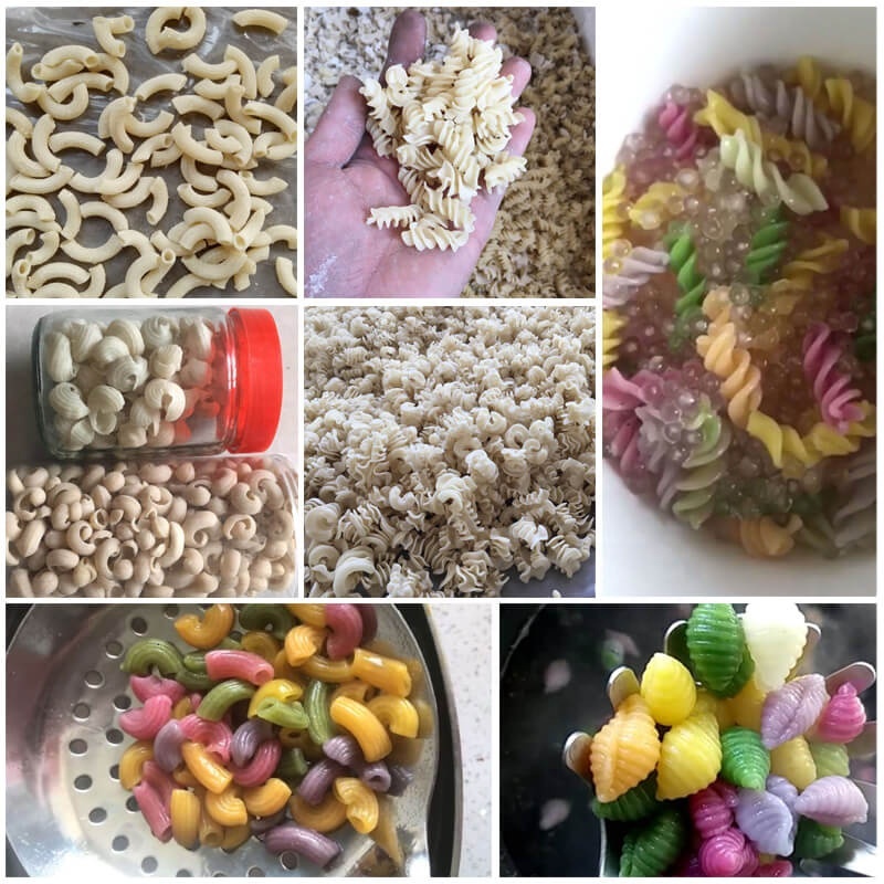 50KG/H High Efficiency Automatic Macaroni Spaghetti Maker Machine/ Pasta Extruder Making Machine