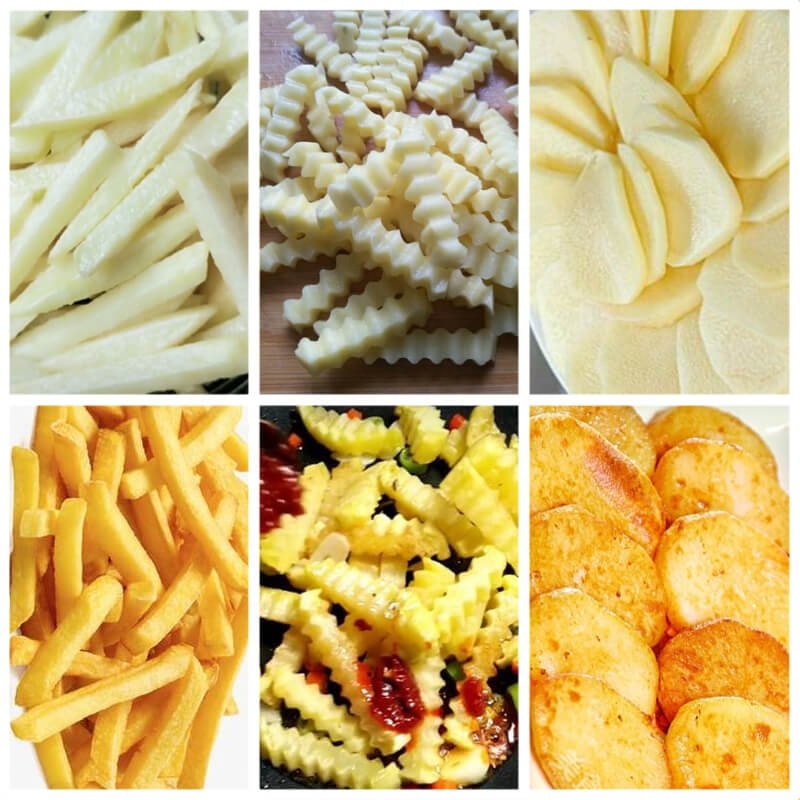 French Fries Cutting Machine / Potato Chips Maker Making Machine