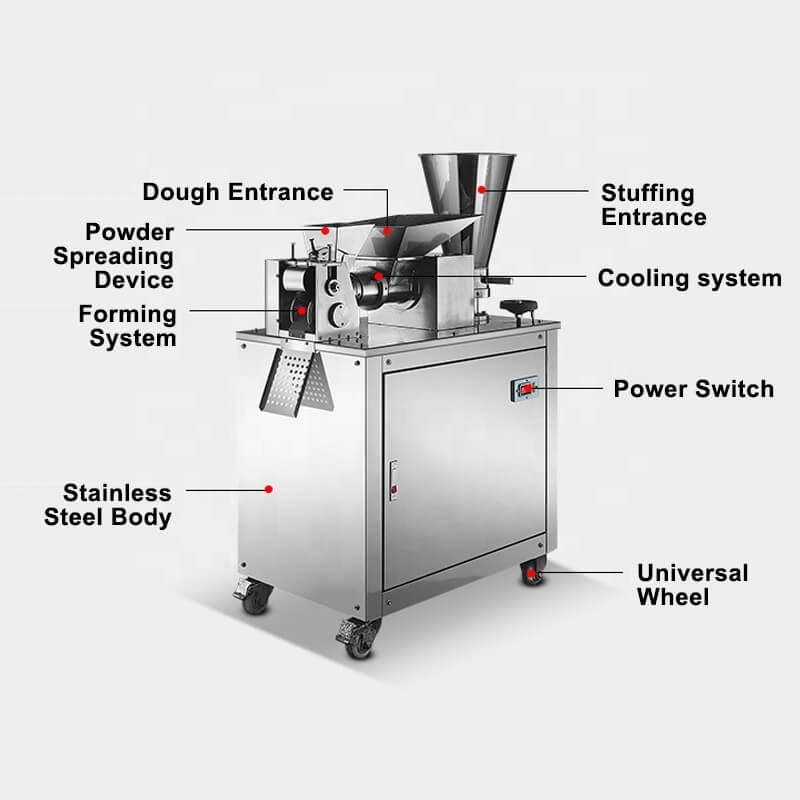 Hot Sale 110v/220v Small Size Automatic Electrical Tortellini Dumpling Machine/Empanada Samosa Making Machine