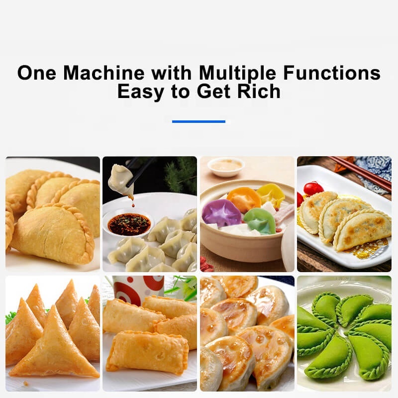 Hot Sale 110v/220v Small Size Automatic Electrical Tortellini Dumpling Machine/Empanada Samosa Making Machine