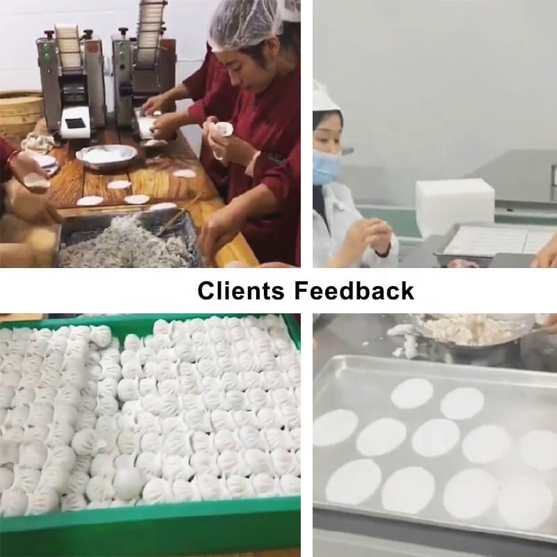 Small Grain product automatic papad momo empanada roti chapati tortilla dumpling skin machine dumpling wrapper making machine