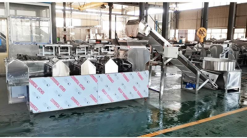 Instant noodle production line / stainless steel noodle making machine