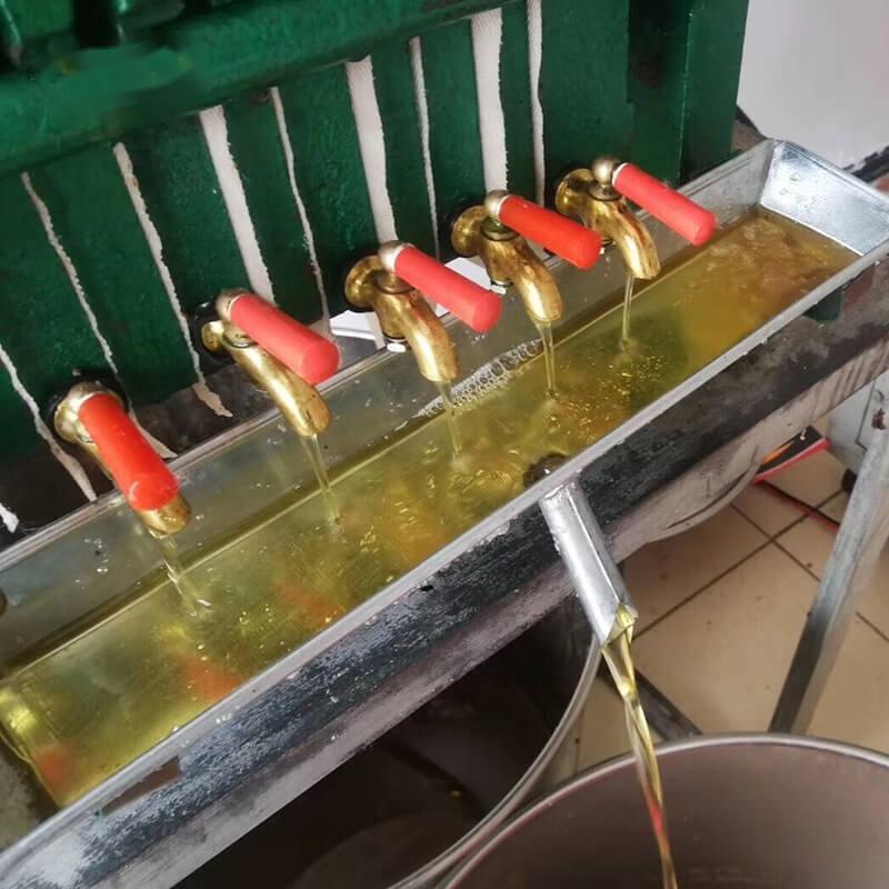 Edible oil plate and frame filter press machine