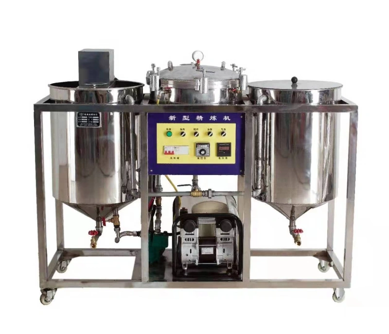 High efficiency palm oil refining machine oil refinery machinery equipment /cooking oil refinery machine