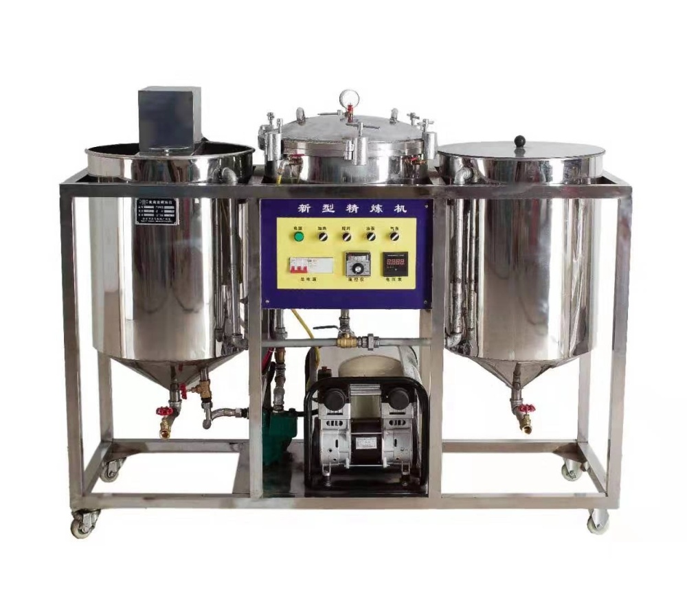 High efficiency palm oil refining machine oil refinery machinery equipment /cooking oil refinery machine