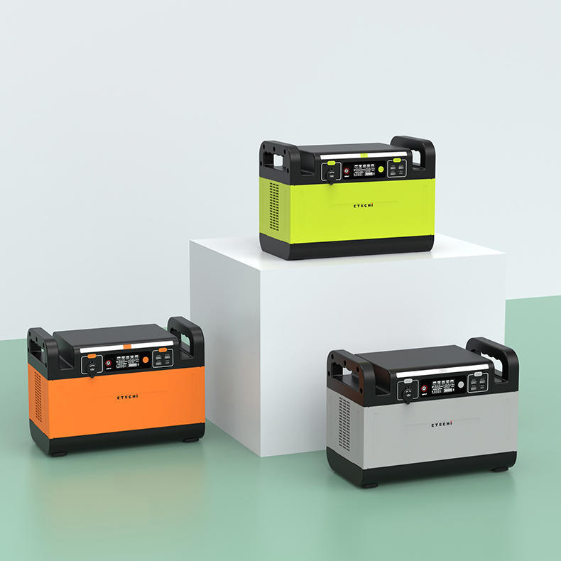1500W Portable Solar Power Bank Station 110V 220V for Camping UPS