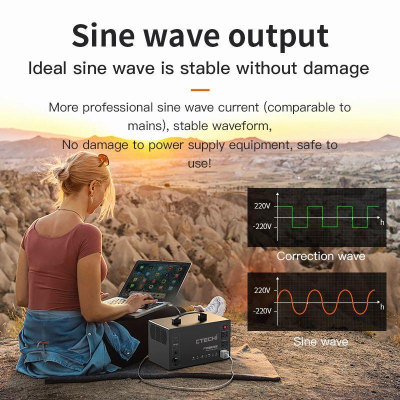 2000W Portable Power Station / Solar Power Generator System for  Outdoor