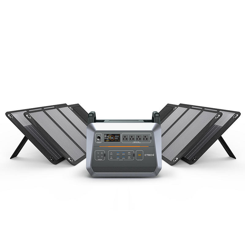 2000W rechargeable lithium battery portable power station