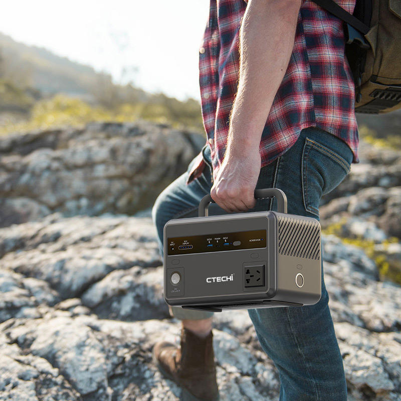300W solar portable battery power generators