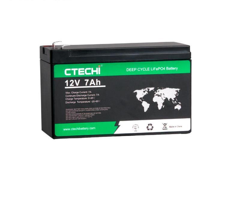 LiFePO4 12V 7Ah 10Ah 20Ah 50Ah 60Ah 80Ah 100Ah 200Ah Solar system UPS AGV Forklift Lithium Battery