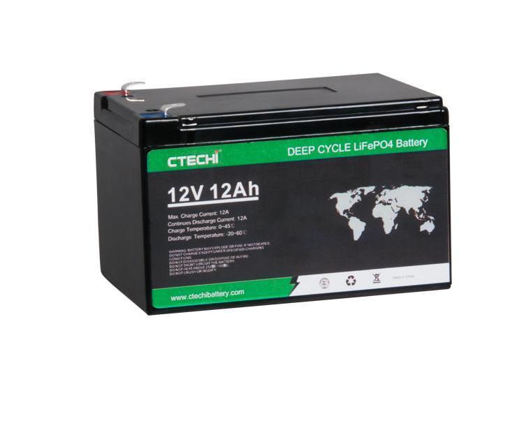 LiFePO4 12V 7Ah 10Ah 20Ah 50Ah 60Ah 80Ah 100Ah 200Ah Solar system UPS AGV Forklift Lithium Battery