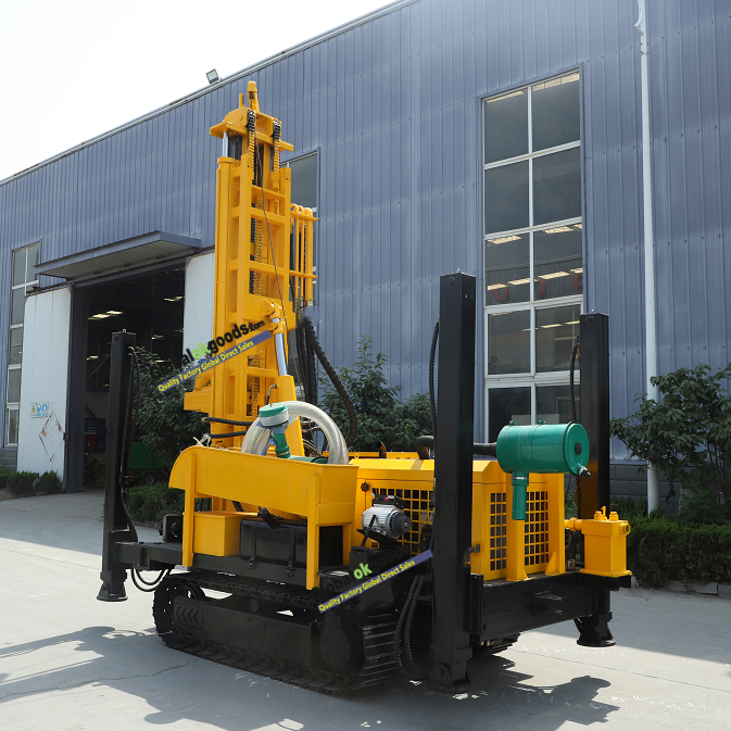 HQZ260L Down the hole hammer 260m dth mining blasting drill rig