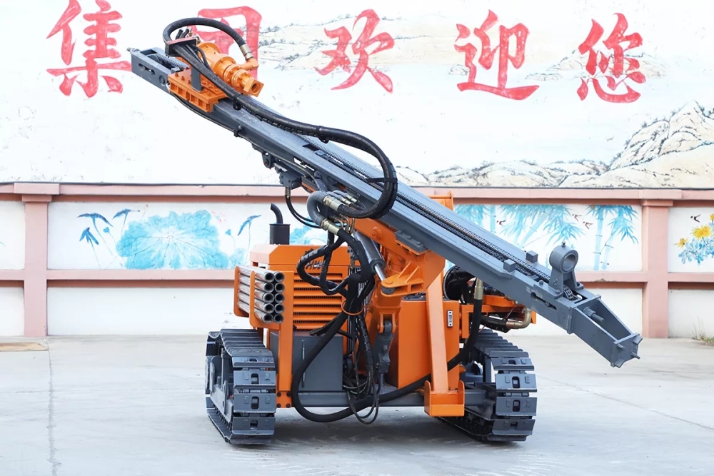 DTH drill rig-Diesel engine