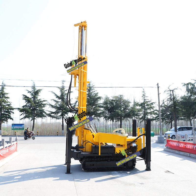 HW300L deep hole diameter  small water bore hole well drilling equipment rigs