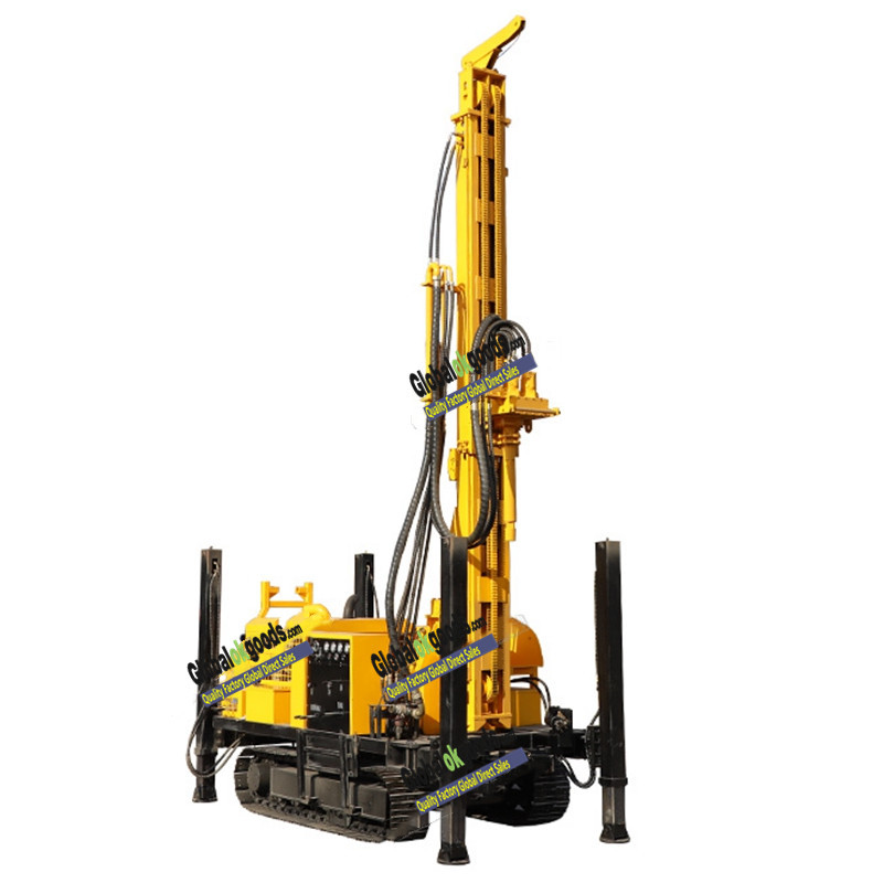 HW300L deep hole diameter  small water bore hole well drilling equipment rigs