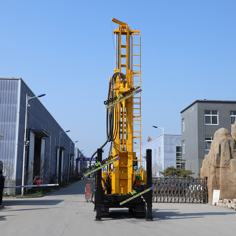 HW300L deep hole diameter  small water bore hole well drilling equipment rigs
