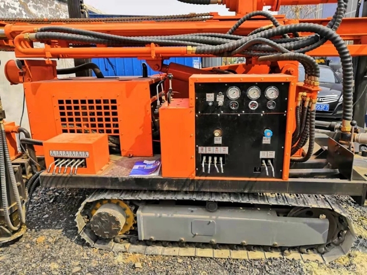 HQZ150L Environmental and Geotechnical Drill Rig for hard rock exploration work