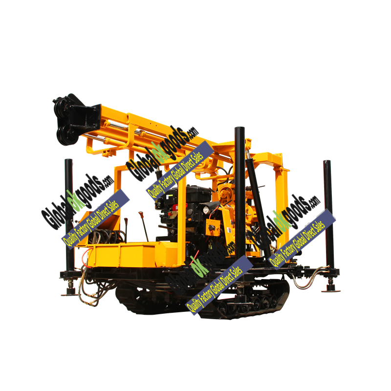 HW230L Crawler mounted soil  hydraulic well drilling rig
