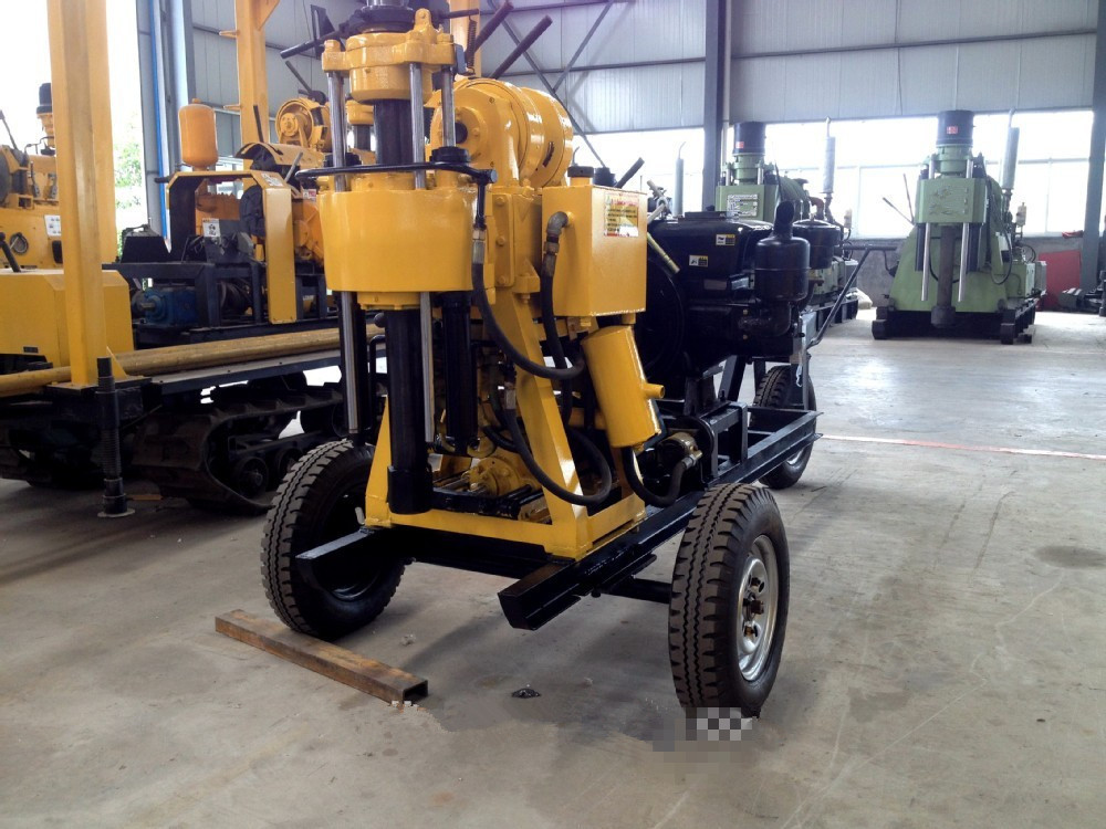 HW160 rotary water well drilling rig