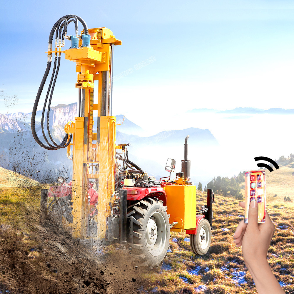 TQZ-200/TQZ-260 rotary tractor water well drilling rig