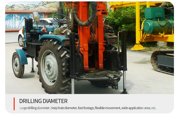 TQZ Deep geological tractor mounted water well drilling rig