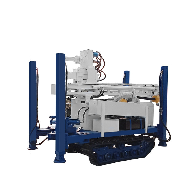 HQY180 Double motor head small water wells and geotechnical investigations drilling rig