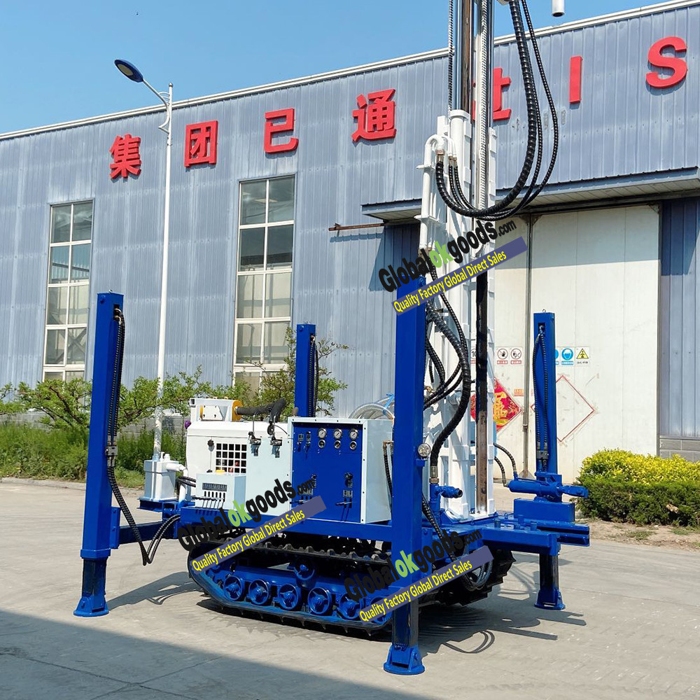 HQY180 Double motor head small water wells and geotechnical investigations drilling rig