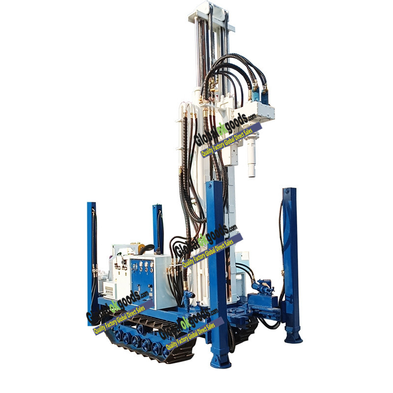 HQY180 Double motor head small water wells and geotechnical investigations drilling rig