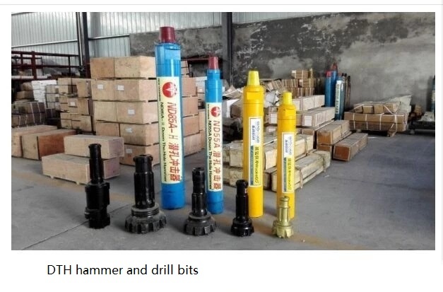 HQZ150 pneumatic water well drilling rig for rock ground