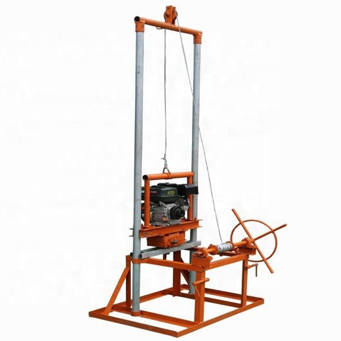 mini mobile water well drilling rig