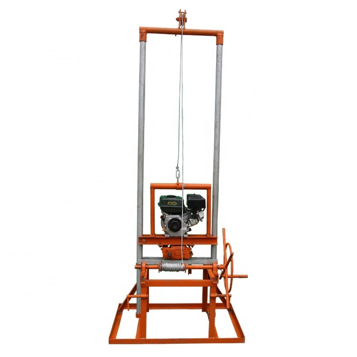 mini mobile water well drilling rig