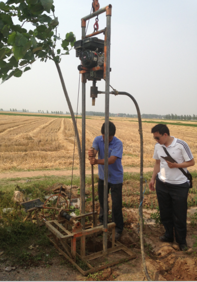 small water well driller/family portable water well drilling machine