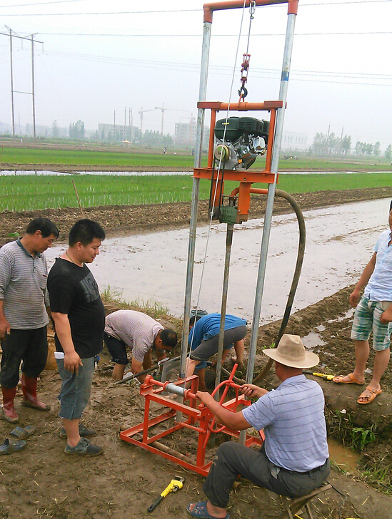 small water well driller/family portable water well drilling machine