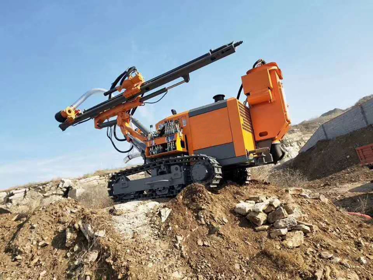 HWYX-415 DTH Pneumatic Rock Blast Hole Borehole Drilling Machine rig ...